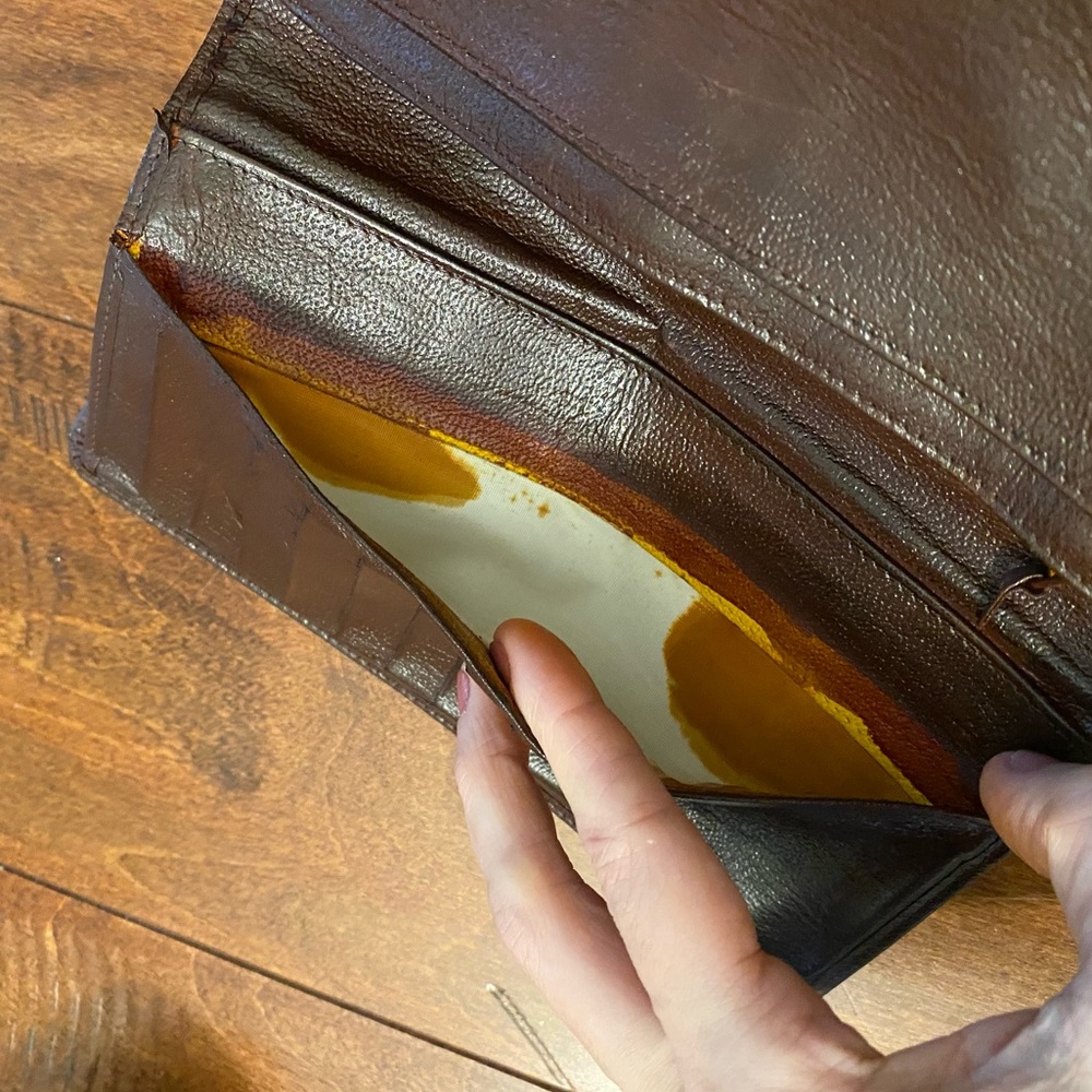 Chanel Brown Long Bifold Wallet - Picture 11 of 14